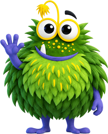Tapemonster Maskottchen Möh
