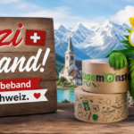 Bedrucktes Klebeband für die Schweiz – Deine Marke, dein Paket, dein Eindruck