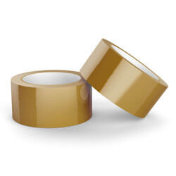 Unbedrucktes Klebeband