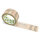 PP-Klebeband mit Logo Druck - 66 m Beige #CDA788