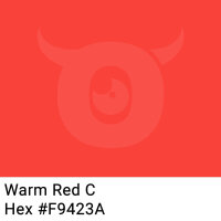 PP-adhesive tape with logo print - 1-color - 66 m bright red #F9423A - best value