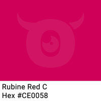 PP-adhesive tape with logo print - 1-color - 66 m dark pink #CE0058 - best value