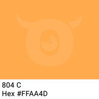 PP-adhesive tape with logo print - 1-color - 66 m light orange #FFAA4D - best value