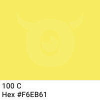 PP-adhesive tape with logo print - 1-color - 66 m light yellow #F6EB61 - best value