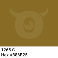 PP-adhesive tape with logo print - 1-color - 66 m dark olive #886B25 - best value