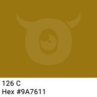 PP-adhesive tape with logo print - 1-color - 66 m dark olive #9A7611 - best value