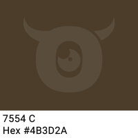 PP-adhesive tape with logo print - 1-color - 66 m dark brown #4B3D2A - best value