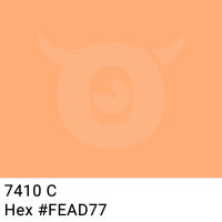 PP-adhesive tape with logo print - 1-color - 66 m light orange #FEAD77 - best value