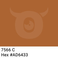 PP-adhesive tape with logo print - 1-color - 66 m brown #AD6433 - best value