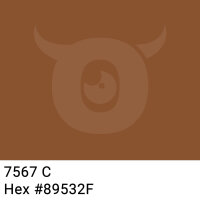 PP-adhesive tape with logo print - 1-color - 66 m dark brown #89532F - best value