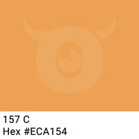 PP-adhesive tape with logo print - 1-color - 66 m light orange #ECA154 - best value