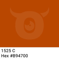 PP-adhesive tape with logo print - 1-color - 66 m dark orange #B94700 - best value