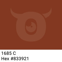 PP-adhesive tape with logo print - 1-color - 66 m dark brown #833921 - best value