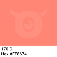 PP-adhesive tape with logo print - 1-color - 66 m light coral red #FF8674 - best value