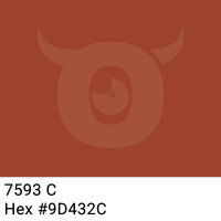 PP-adhesive tape with logo print - 1-color - 66 m dark terra #9D432C - best value