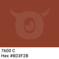 PP-adhesive tape with logo print - 1-color - 66 m dark red #8D3F2B - best value