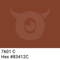 PP-adhesive tape with logo print - 1-color - 66 m dark red brown #83412C - best value