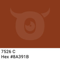 PP-adhesive tape with logo print - 1-color - 66 m dark orange #8A391B - best value