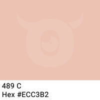 PP-adhesive tape with logo print - 1-color - 66 m light beige #ECC3B2 - best value