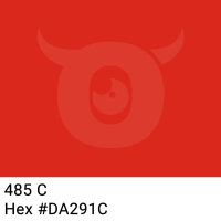 PP-adhesive tape with logo print - 1-color - 66 m bright red #DA291C - best value