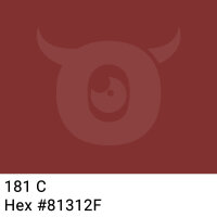 PP-adhesive tape with logo print - 1-color - 66 m dark red brown #81312F - best value