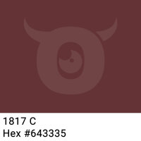 PP-adhesive tape with logo print - 1-color - 66 m dark red brown #643335 - best value