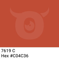 PP-adhesive tape with logo print - 1-color - 66 m bright terra #C04C36 - best value