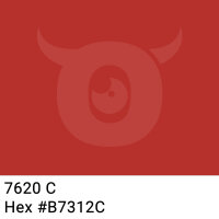 PP-adhesive tape with logo print - 1-color - 66 m dark red #B7312C - best value