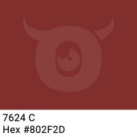 PP-adhesive tape with logo print - 1-color - 66 m dark red brown #802F2D - best value