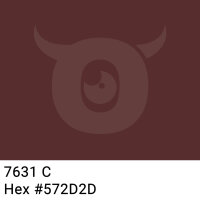 PP-adhesive tape with logo print - 1-color - 66 m very dark red brown #572D2D - best value