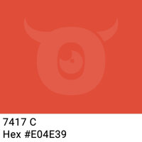 PP-adhesive tape with logo print - 1-color - 66 m bright red #E04E39 - best value