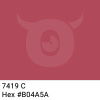 PP-adhesive tape with logo print - 1-color - 66 m dark pink #B04A5A - best value