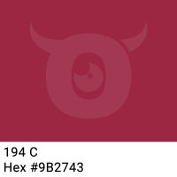 PP-adhesive tape with logo print - 1-color - 66 m dark red brown #9B2743 - best value