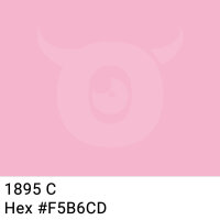 PP-adhesive tape with logo print - 1-color - 66 m light pink #F5B6CD - best value