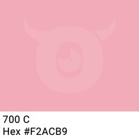 PP-adhesive tape with logo print - 1-color - 66 m light pink #F2ACB9 - best value