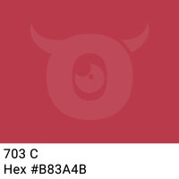 PP-adhesive tape with logo print - 1-color - 66 m dark red #B83A4B - best value