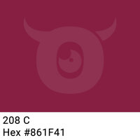 PP-adhesive tape with logo print - 1-color - 66 m dark red brown #861F41 - best value