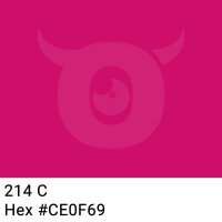 PP-Klebeband mit Logo Druck - 1-farbig - 66 m Dunkles Pink #CE0F69 - Laut abrollend