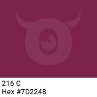 PP-adhesive tape with logo print - 1-color - 66 m dark red brown #7D2248 - best value