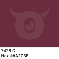 PP-adhesive tape with logo print - 1-color - 66 m dark red brown #6A2C3E - best value