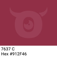 PP-adhesive tape with logo print - 1-color - 66 m dark red brown #912F46 - best value