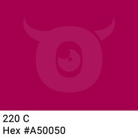 PP-adhesive tape with logo print - 1-color - 66 m dark pink #A50050 - best value