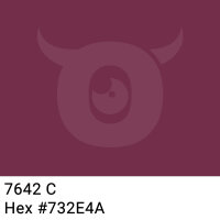 PP-adhesive tape with logo print - 1-color - 66 m dark pink #732E4A - best value