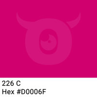 PP-adhesive tape with logo print - 1-color - 66 m dark pink #D0006F - best value