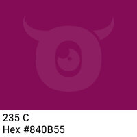 PP-adhesive tape with logo print - 1-color - 66 m dark pink #840B55 - best value