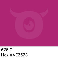 PP-adhesive tape with logo print - 1-color - 66 m dark pink #AE2573 - best value