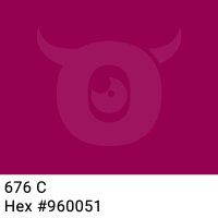 PP-adhesive tape with logo print - 1-color - 66 m dark pink #960051 - best value