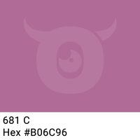 PP-adhesive tape with logo print - 1-color - 66 m light pink #B06C96 - best value