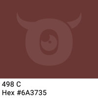 PP-adhesive tape with logo print - 1-color - 66 m dark red brown #6A3735 - best value