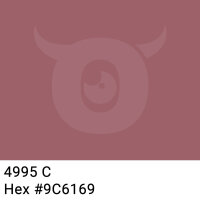 PP-adhesive tape with logo print - 1-color - 66 m dark pink #9C6169 - best value